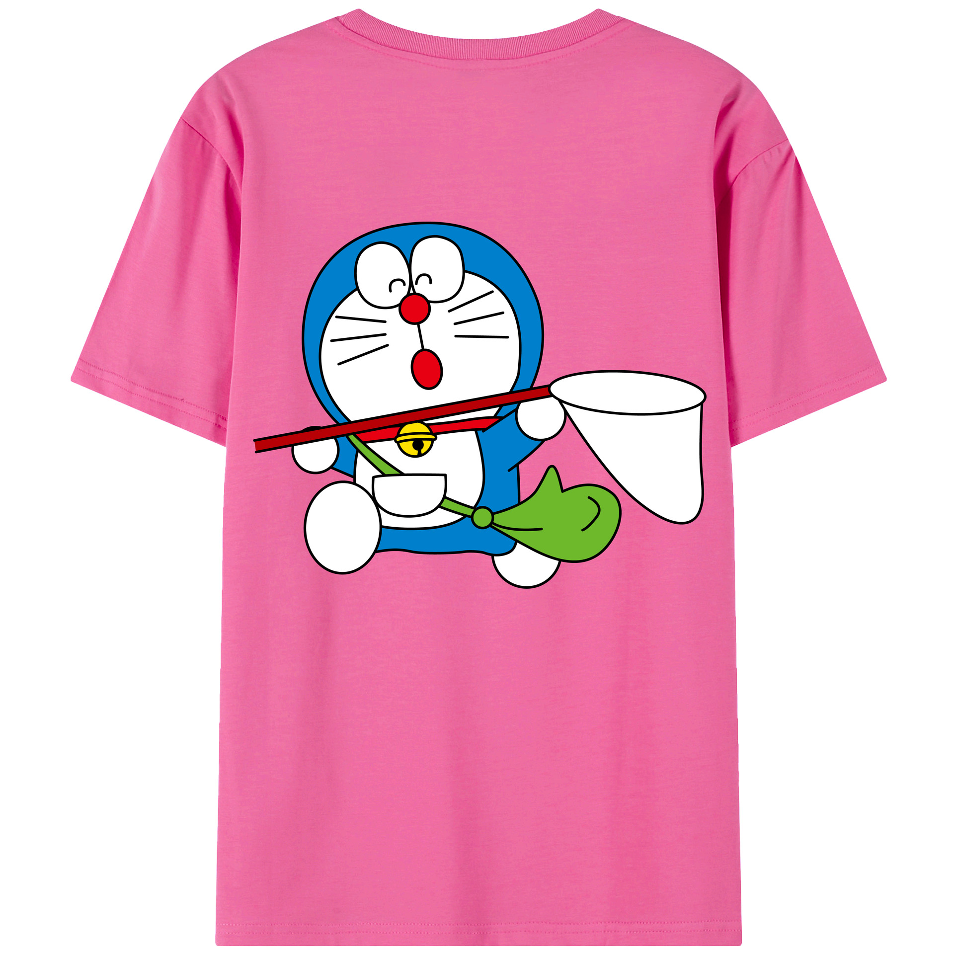 （画像用） ドラえもん Doraemon レディース半袖Tシャツ(バックプリント)